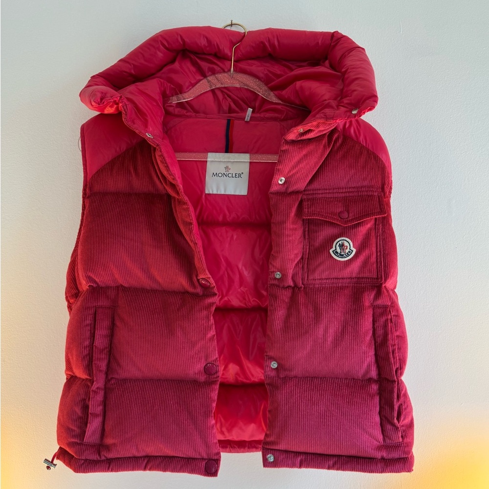 Hot Pink Moncler Vest